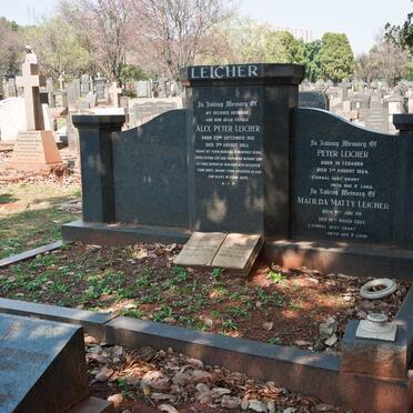 LEICHER Mercia 1884-1972 :: LEICHER Alex Peter 1910-1963