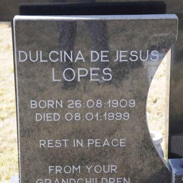 LOPES Dulcina de Jesus 1909-1999