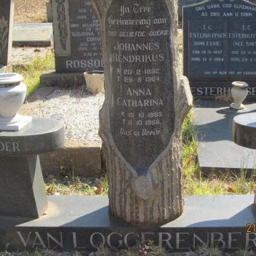 LOGGERENBERG Johannes Hendrikus, van 1882-1964 &amp; Anna Catharina 1883-1968