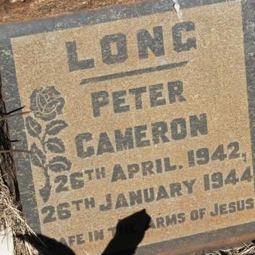 LONG Peter Cameron 1942-1944