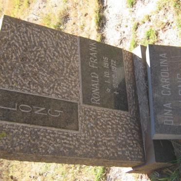 LONG Ronald Frank 1915-1972 &amp; Dina Carolina 1920-