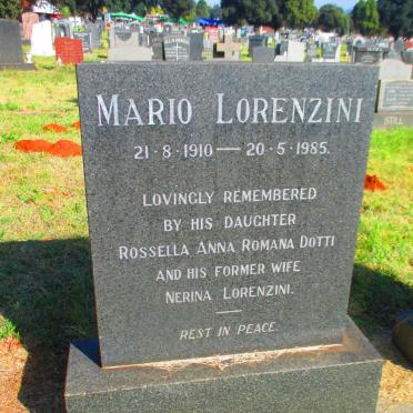 LORENZINI Mario 1910-1985