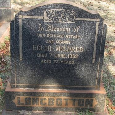 LONGBOTTOM Edith Mildred -1952