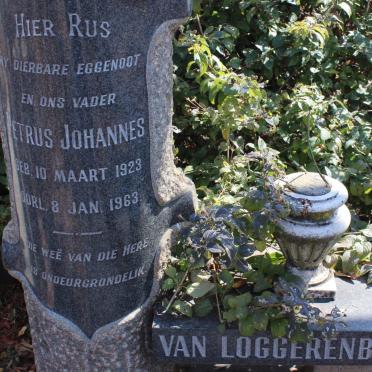 LOGGERENBERG Petrus Johannes, van 1923-1963