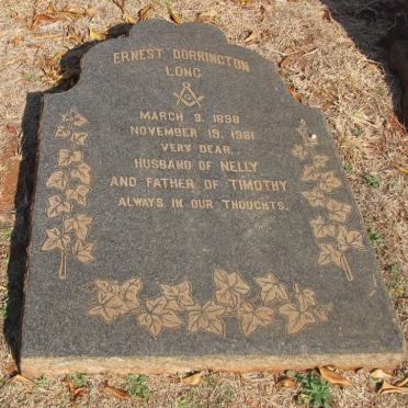 LONG Ernest Dorrington 1898-1961