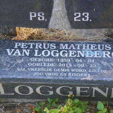 LOGGENBERG Petrus Matheus, van 1959-2015