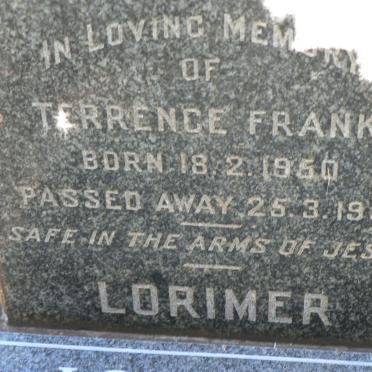 LORIMER Terrence Frank 1950-1951