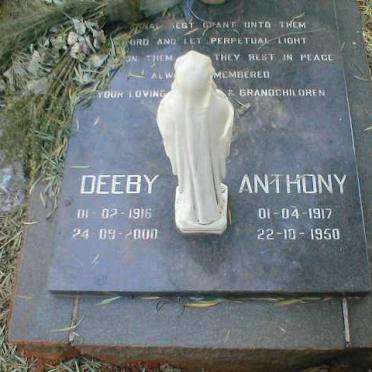 LOUW Anthony 1917-1950 &amp; Deeby 1916-2000