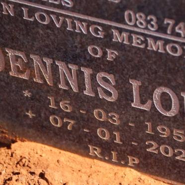 LOUW Dennis 1954-2021