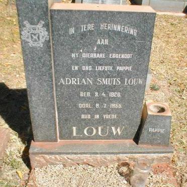 LOUW Adrian Smuts 1928-1955