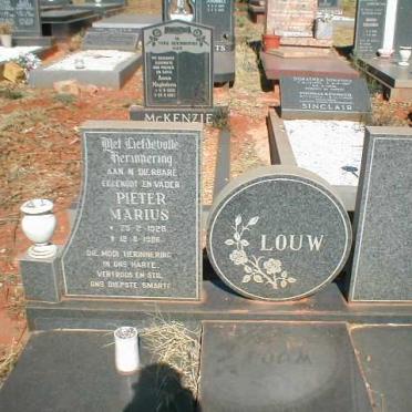 LOUW Pieter Marius 1928-1986