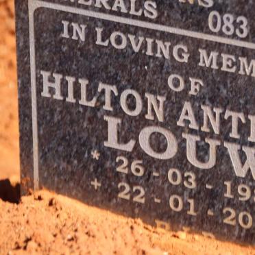 LOUW Hilton Anthony 1980-2021