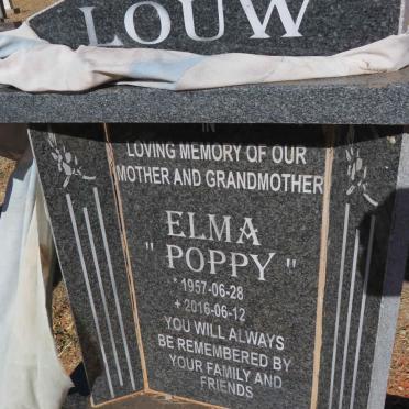LOUW Elma 1957-2016