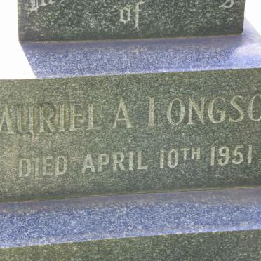 LONGSON Muriel A. -1951