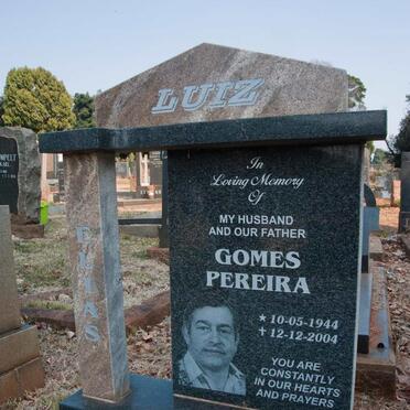 LUIZ Gomes Pereira 1944-2004