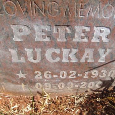 LUCKAY Peter 1930-2007