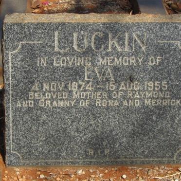 LUCKIN Eva 1874-1955