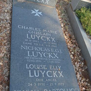 LUYCKX Charles Marie Ghislain 1902-1992