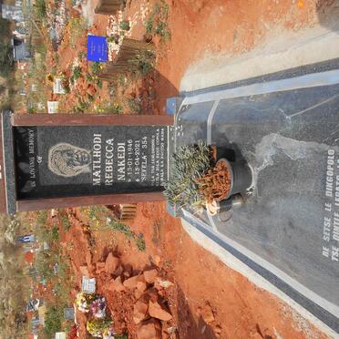 LULA Matlhodi Rebecca Nakedi 1946-2021