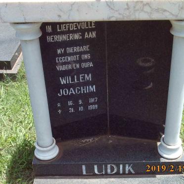 LUDIK Willem Joachim 1917-1989