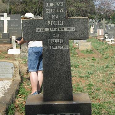 LYON John -1957 &amp; Nellie -1981