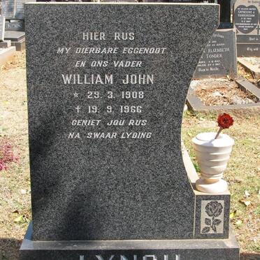 LYNCH William John 1908-1966