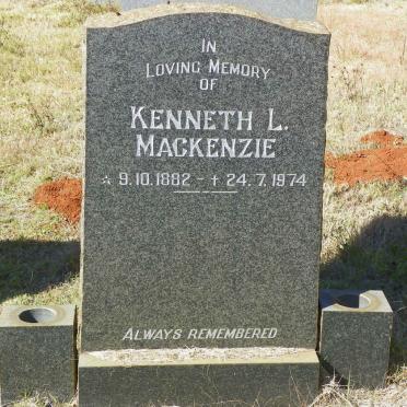 MACKENZIE Kenneth L. 1882-1974