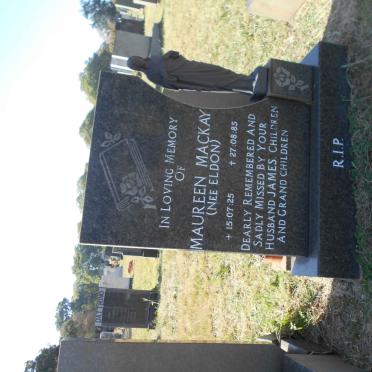MACKAY Maureen nee ELDON 1925-1985