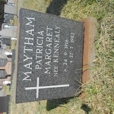 MAYTHAM Patricia Margaret nee KENNEALY 1916-1983
