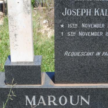 MAROUN Joseph Kalil 1893-1976
