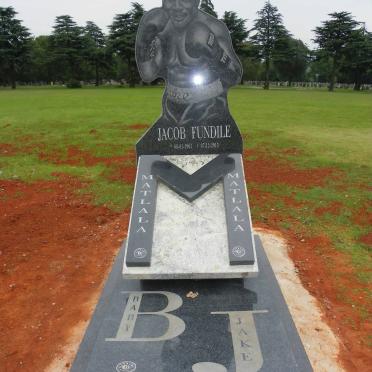 MATLALA Jacob Fundile 1962-2013