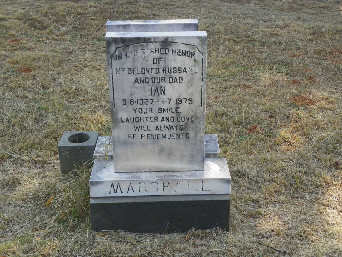 MARSHALL Ian 1927-1979