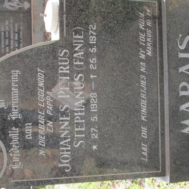 MARAIS Johannes Petrus Stephanus 1928-1972