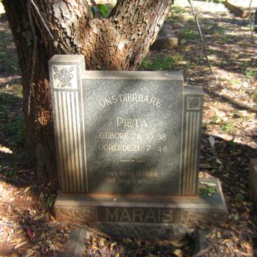 MARAIS Pieta 1938-1948