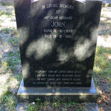 McINNES John 1898-1951