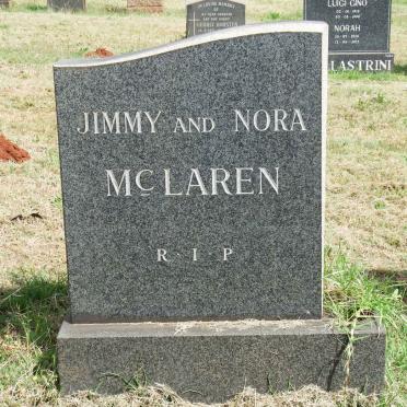 MCLAREN Jimmy &amp; Nora