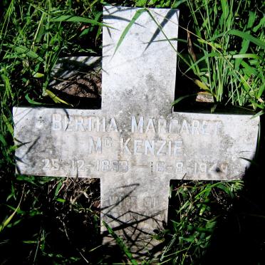 McKENZIE Bertha Margaret 1898-1949