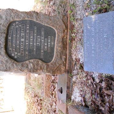 McCANN William 1869-1956 &amp; Katie 1883-1972 :: DAVIES Guy Filmer &amp; Eileen