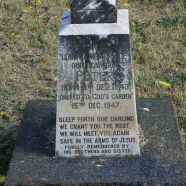 McMILLAN Peter 1943-1947