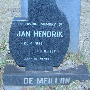 MEILLON Jan Hendrik, de 1955-1987