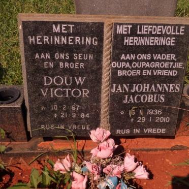 MERWE Jan Johannes Jacobus, van der 1936-2010 :: VAN DER MERWE Douw Victor 1967-1984