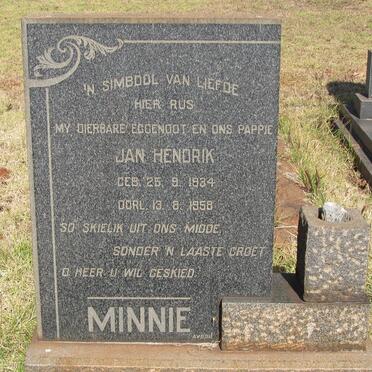 MINNIE Jan Hendrik 1934-1958