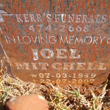 MITCHELL Joel 1949-2007