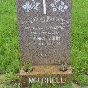 MITCHELL Henry John 1919-1961