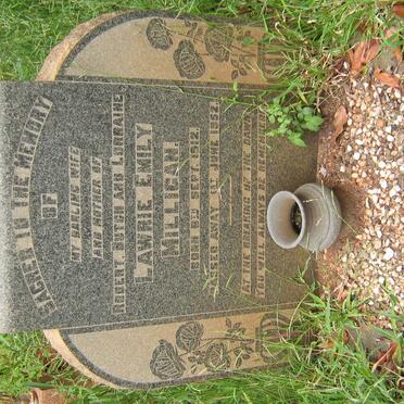 MILLIGAN Leonard James 1911-1982 &amp; Lawrie Emily 1912-1952 :: MILLIGAN Robert 1938-1980