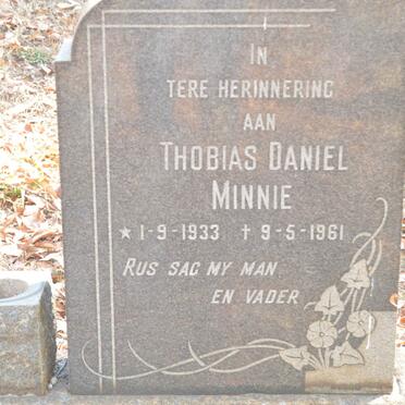 MINNIE Thobias Daniel 1933-1961
