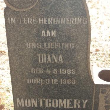 MONTGOMERY Diana 1963-1963