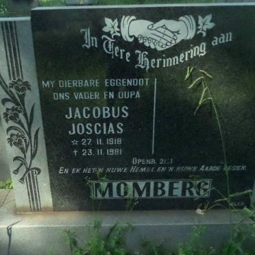MOMBERG Jacobus Joscias 1918-1981