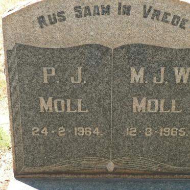MOLL P.J. -1964 &amp; M.J.W. -1965