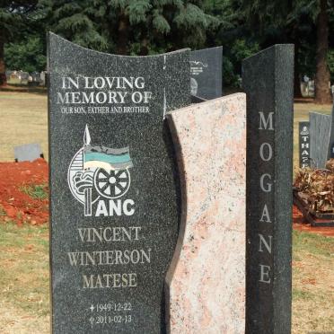 MOGANE Vincent Winterson Matese 1949-2011